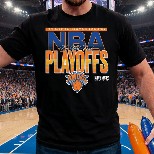 Knicks 2026 Playoff Shirt | New York Basketball Tee | NY Game Day Graphic T-Shirt | Knicks Fan Gift | Retro NY Basketball Apparel