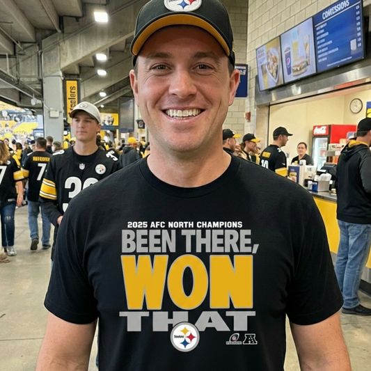 Been there won that steelers shirt | Steelers afc north champions shirt, Sweatshirt, and Hoodie