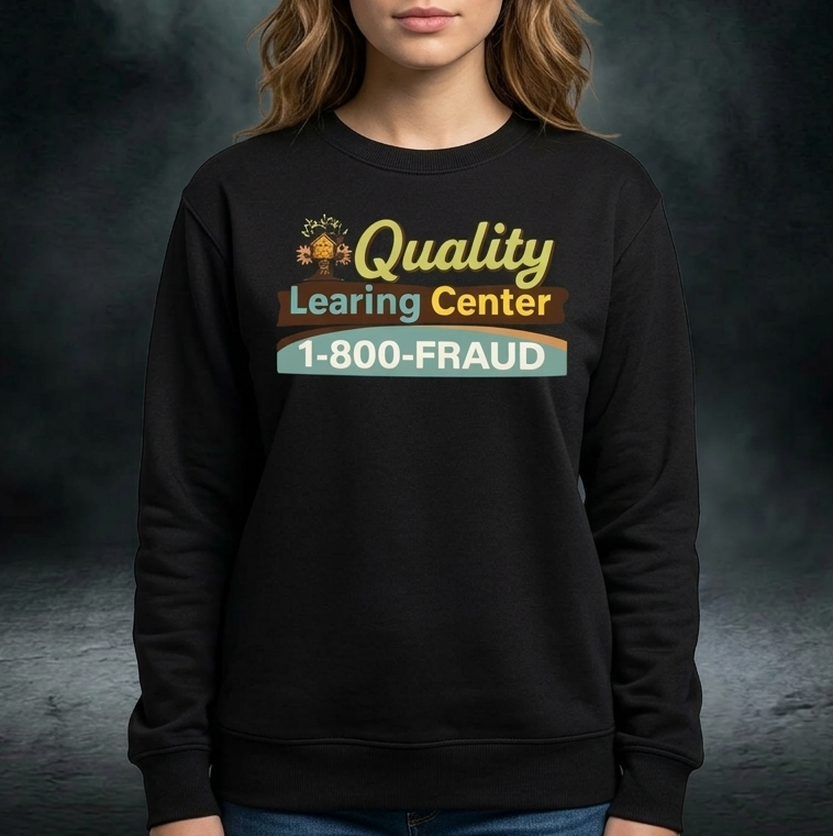 Viral Nick Shirley Quality Learning Center 1-800-Fraud Shirt - quality learing center shirt