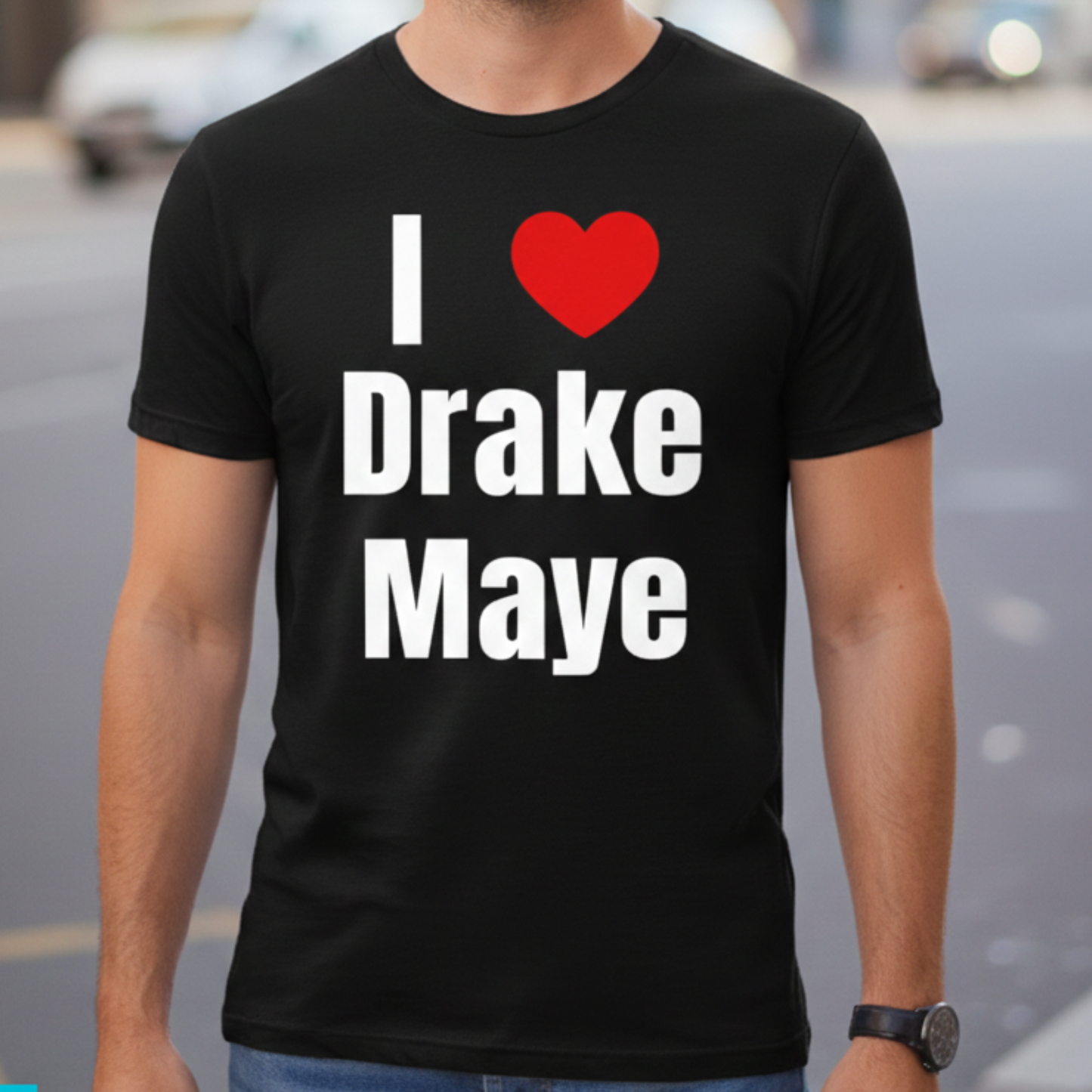 I Love Drake Maye Shirt, Hoodie, Sweatshirt | I heart Drake Maye Fan Apparel | New England Football Gear | Unisex Game Day Clothing