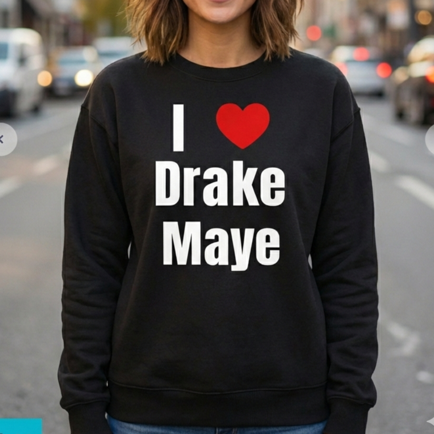 I Love Drake Maye Shirt, Hoodie, Sweatshirt | I heart Drake Maye Fan Apparel | New England Football Gear | Unisex Game Day Clothing