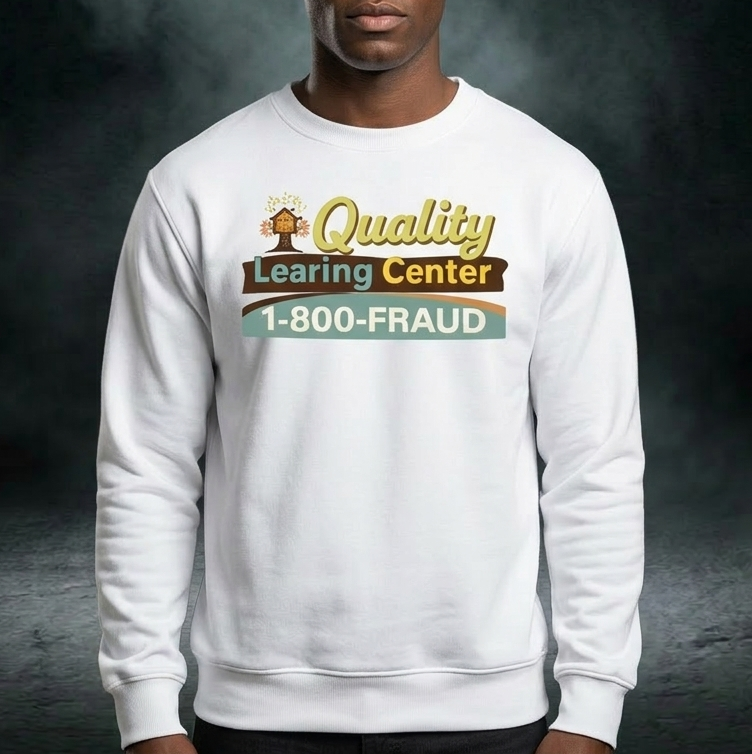 Viral Nick Shirley Quality Learning Center 1-800-Fraud Shirt - quality learing center shirt