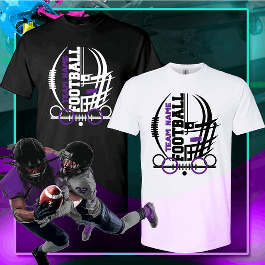 Custom football shirt, Football spirit shirts, football shirts designs - Wilson Design Group