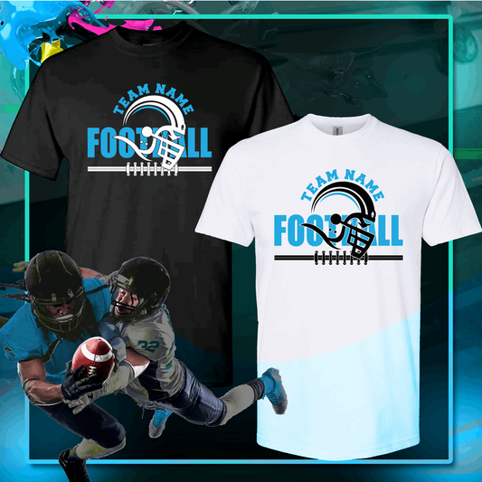 Custom football shirt, football shirts designs, Football spirit shirts - Wilson Design Group