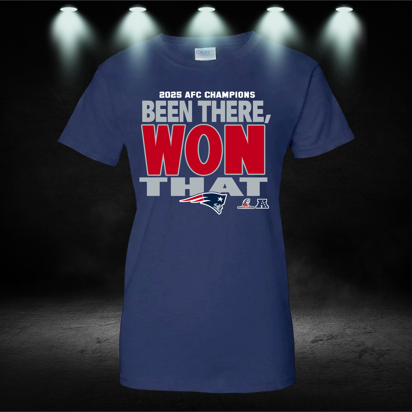 Patriots AFC Champions Shirt, Hoodie | New England Football Championship Sweatshirt | Men's & Women's Victory Gear