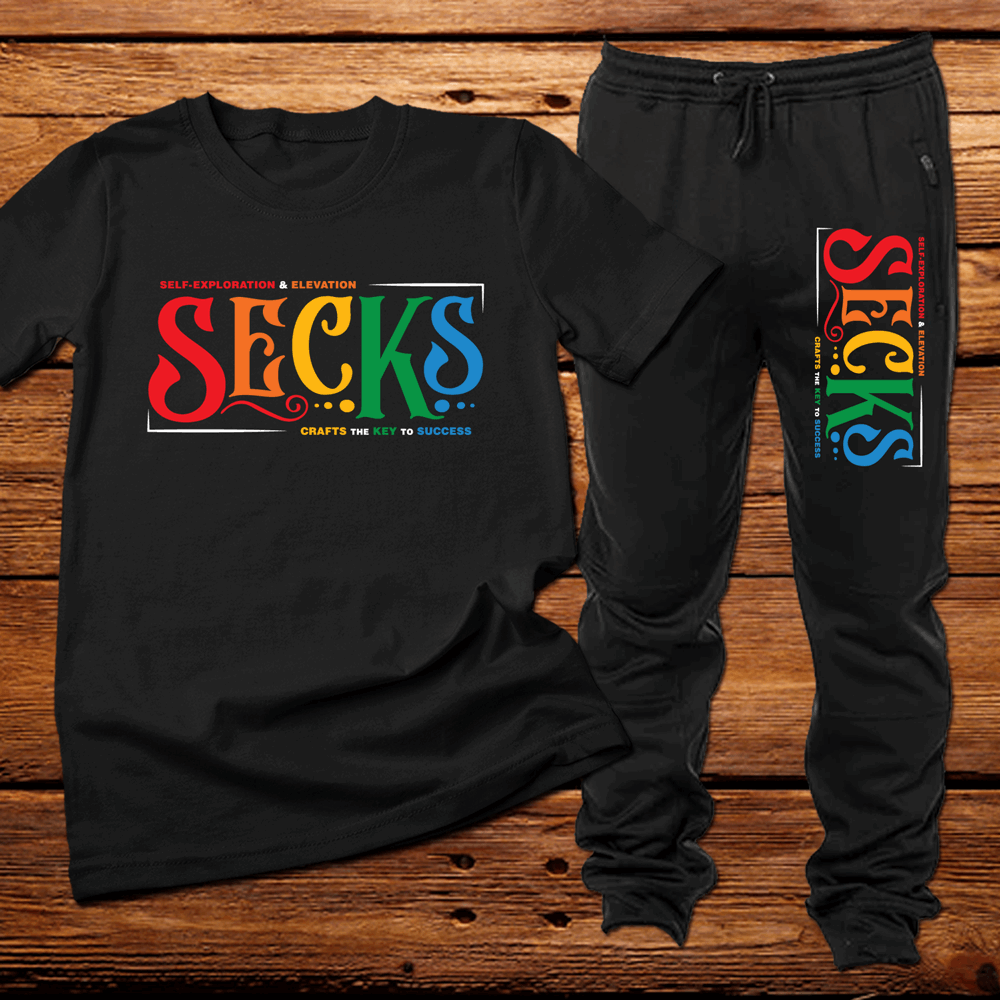 Secks Logo Outfit, Rainbow Collection SECKS Clothing, sexy fun apparel