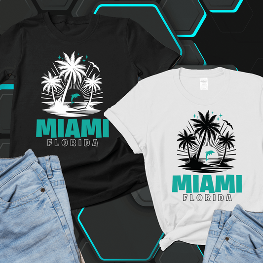 Dolphin Jump Miami shirt, Miami Florida Shirt