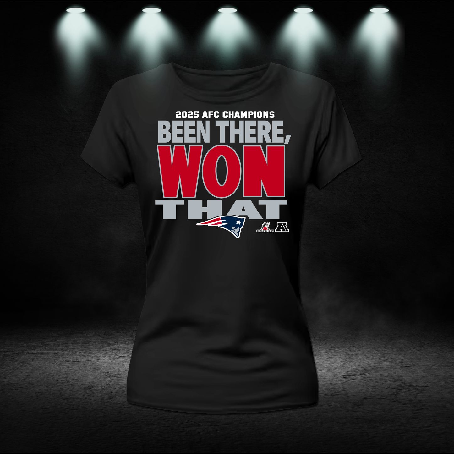 Patriots AFC Champions Shirt, Hoodie | New England Football Championship Sweatshirt | Men's & Women's Victory Gear