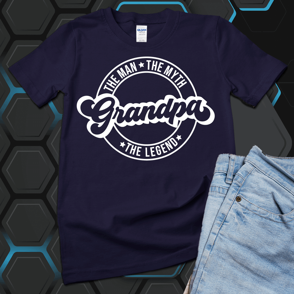 Grandpa The Man, The Myth, The Legend shirt, Father's day shirt - Wilson Design Group