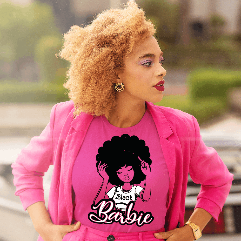 Black barbie shirt, black history month shirts - Wilson Design Group