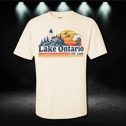 Lake Ontario t shirt, Vintage Lake Ontario Great Lakes Shirt, Vintage Quiet Activism Tee