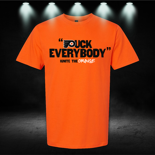Puck Everybody Shirt - puck everybody flyers shirt - Funny Hockey Fan T-Shirt - Hockey Player Gift