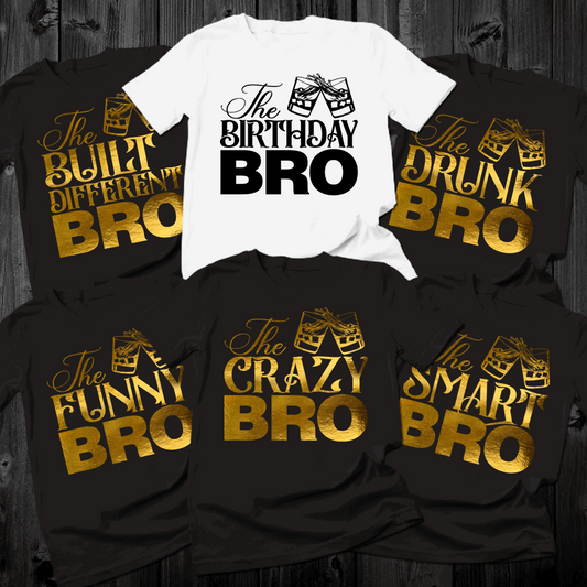 Men Birthday Party Shirts, Birthday Bro Shirt, birthday squad shirts - Wilson Design Group