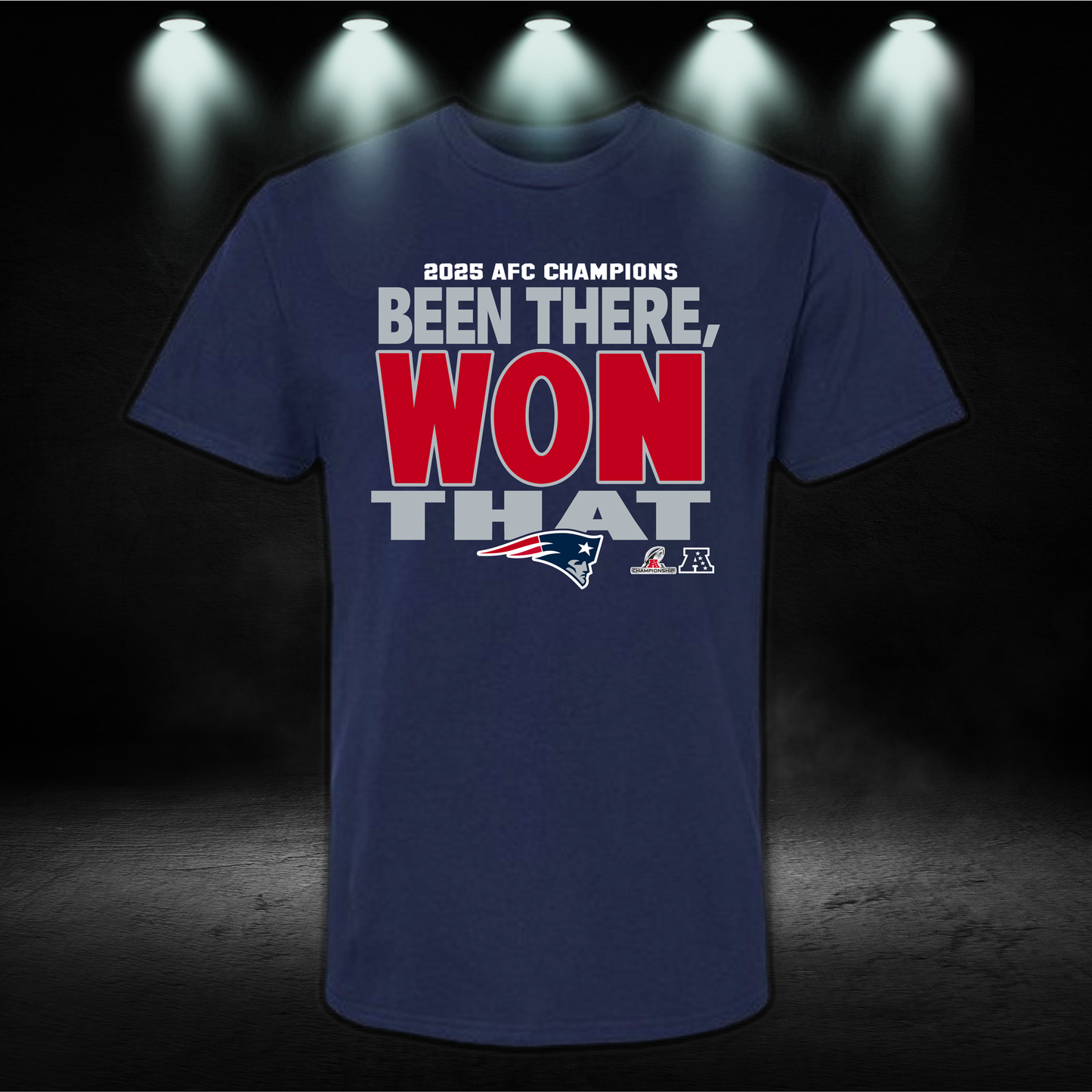 Patriots AFC Champions Shirt, Hoodie | New England Football Championship Sweatshirt | Men's & Women's Victory Gear