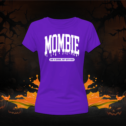 Mombie Halloween Shirt, Fall Sweater, Mom Halloween Shirt, halloween shirts women, cute halloween shirt