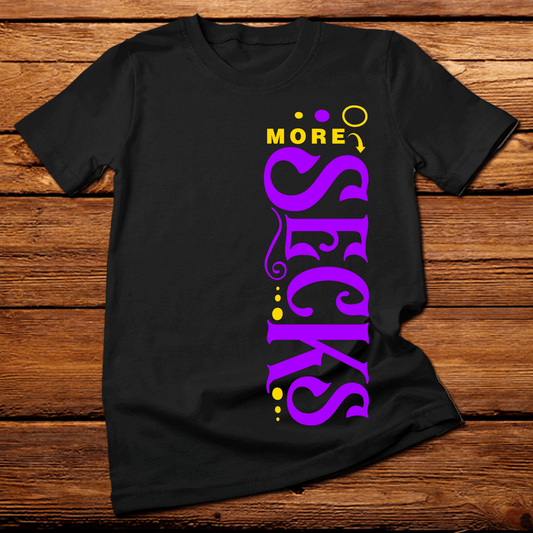 Black Mamba More Secks Outfit, Purple and yellow Collection SECKS Clothing, sexy fun apparel