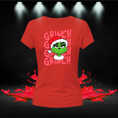 Girls Grinch Shirt - The Grinch Stole Christmas Women's T-Shirt - Holiday Graphic Tee