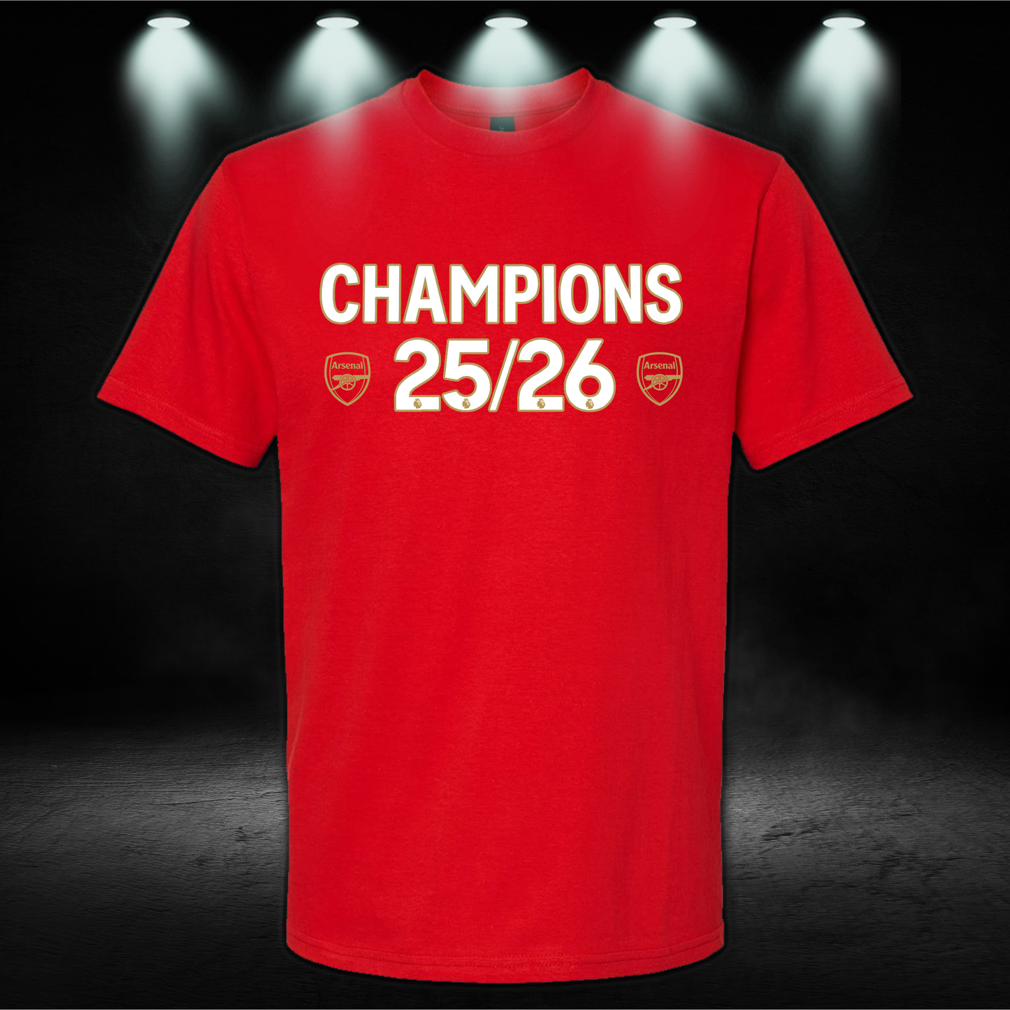 Arsenal premier league champions shirt