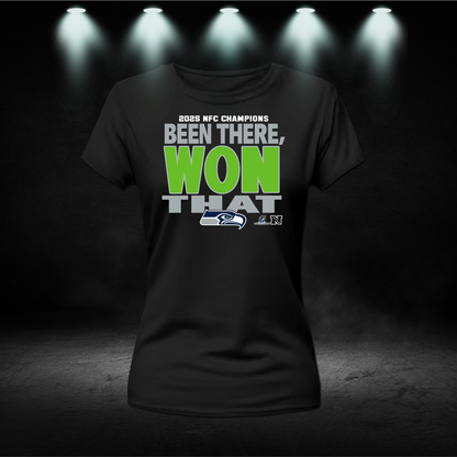 Seahawks NFC Champions Shirt | Seattle Football Championship Hoodie | 12s Victory Crewneck Sweatshirt