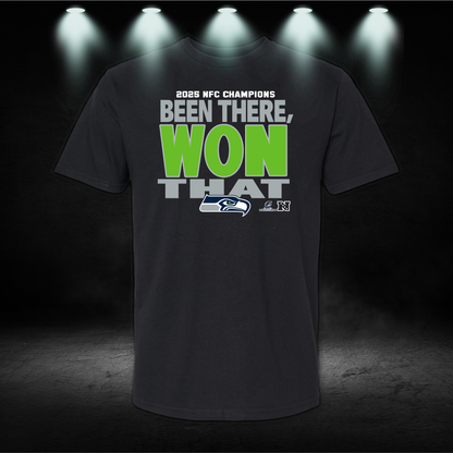 Seahawks NFC Champions Shirt | Seattle Football Championship Hoodie | 12s Victory Crewneck Sweatshirt