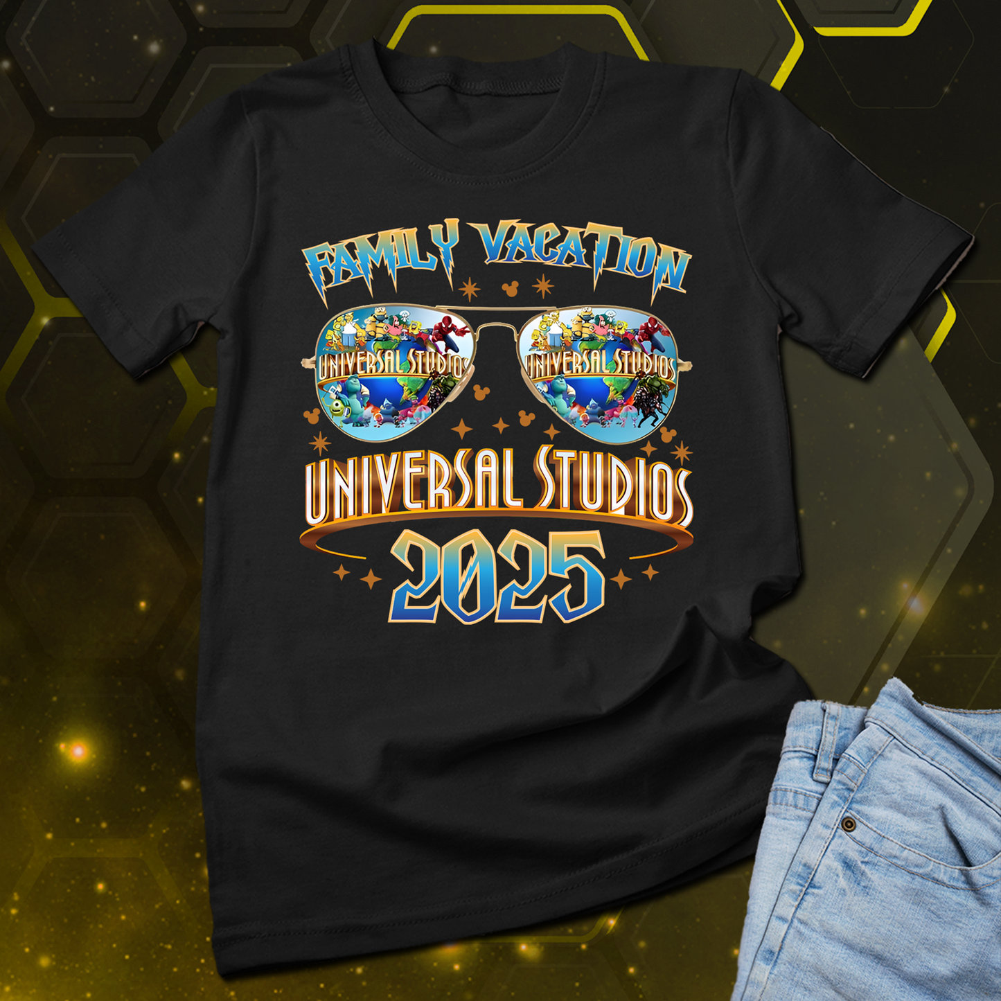 Universal Studios Family Vacation 2025 Shirt, Universal Family Trip 2025 Shirt - Wilson Design Group