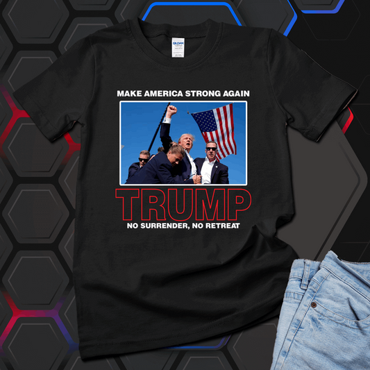 Trump Shooter Shirt, Trump Fist Shirt - Wilson Design Group