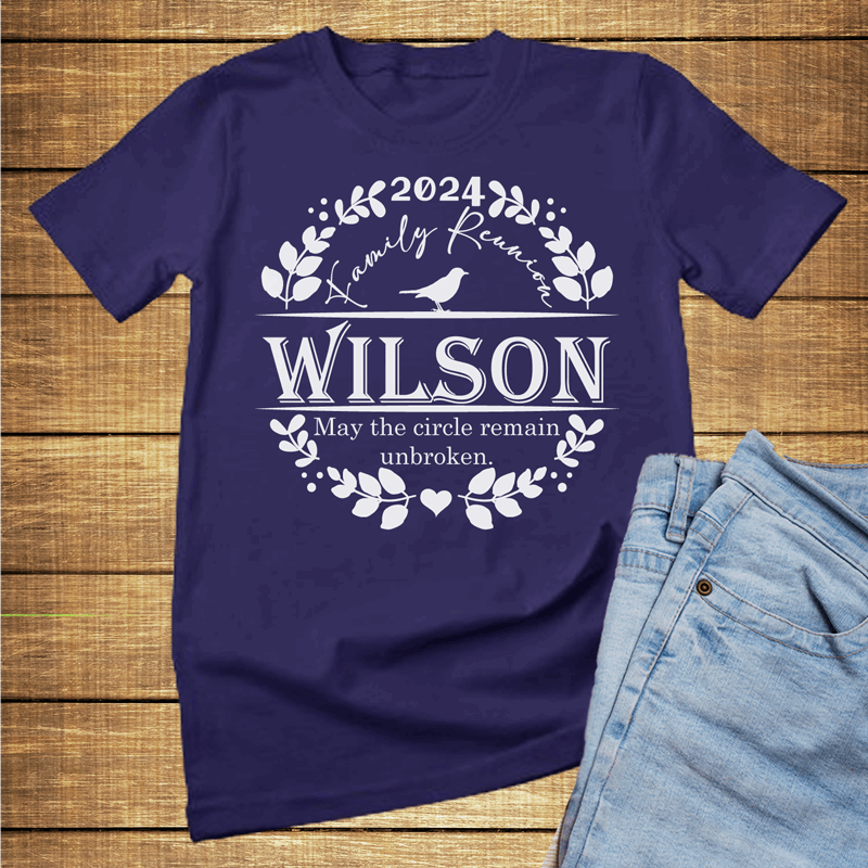 Remained A Custom Custom May the circle remain unbroken family reunion shirt, customized ...