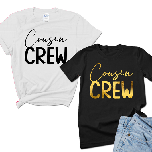 Cousin Crew Shirts, Customized Cousin Squad, family t-shirts