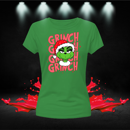 Girls Grinch Shirt - The Grinch Stole Christmas Women's T-Shirt - Holiday Graphic Tee