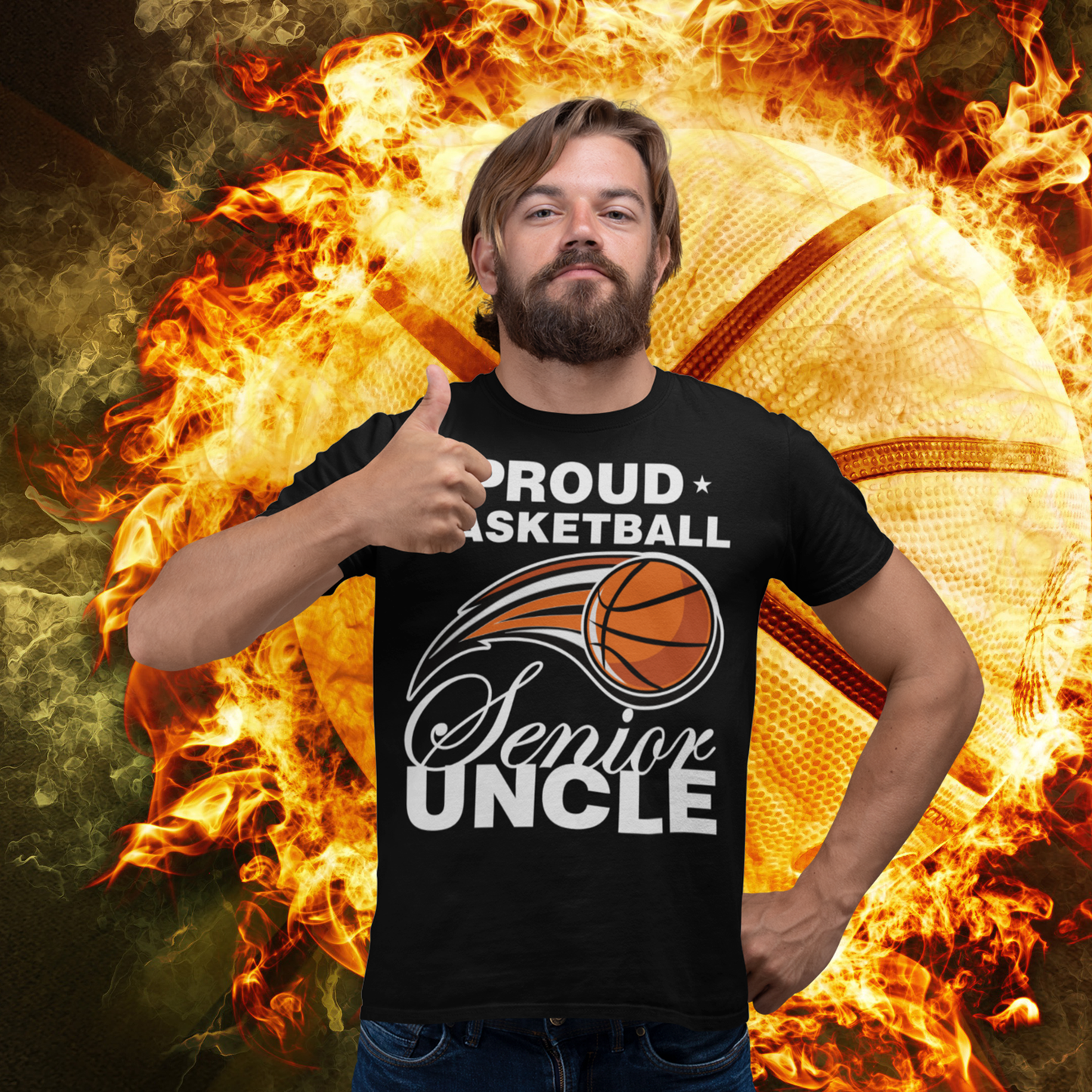 Proud Basketball Senior Family Shirts | Senior Night Basketball Mom Dad Brother Sister Tee | Custom Senior 2027 Matching Family Shirt Set
