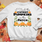 I teach the cutest pumpkins in the patch sweatshirt, teacher halloween sweatshirt - Wilson Design Group