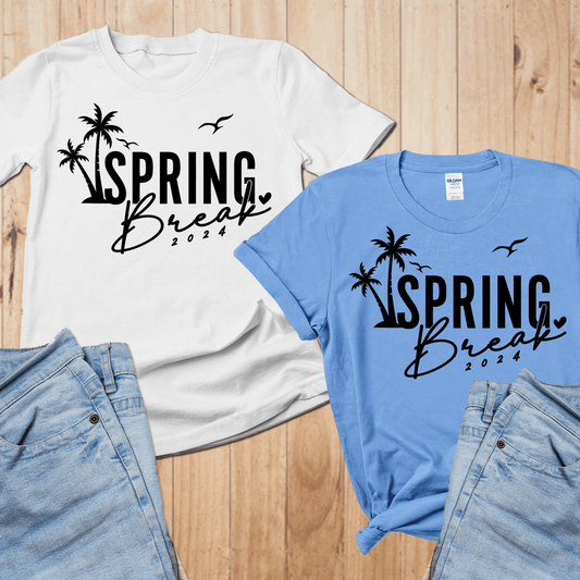 Cool matching shirts for spring break, 2024 spring break shirts, funny spring break shirt - Wilson Design Group