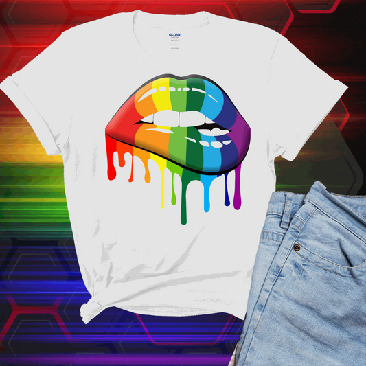 Rainbow Lips Pride shirt, Pride Month shirt, LGBTQ Shirt - Wilson Design Group