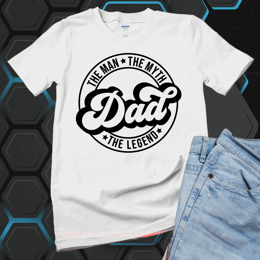 Dad The Man, The Myth, The Legend shirt, Father's day shirt - Wilson Design Group