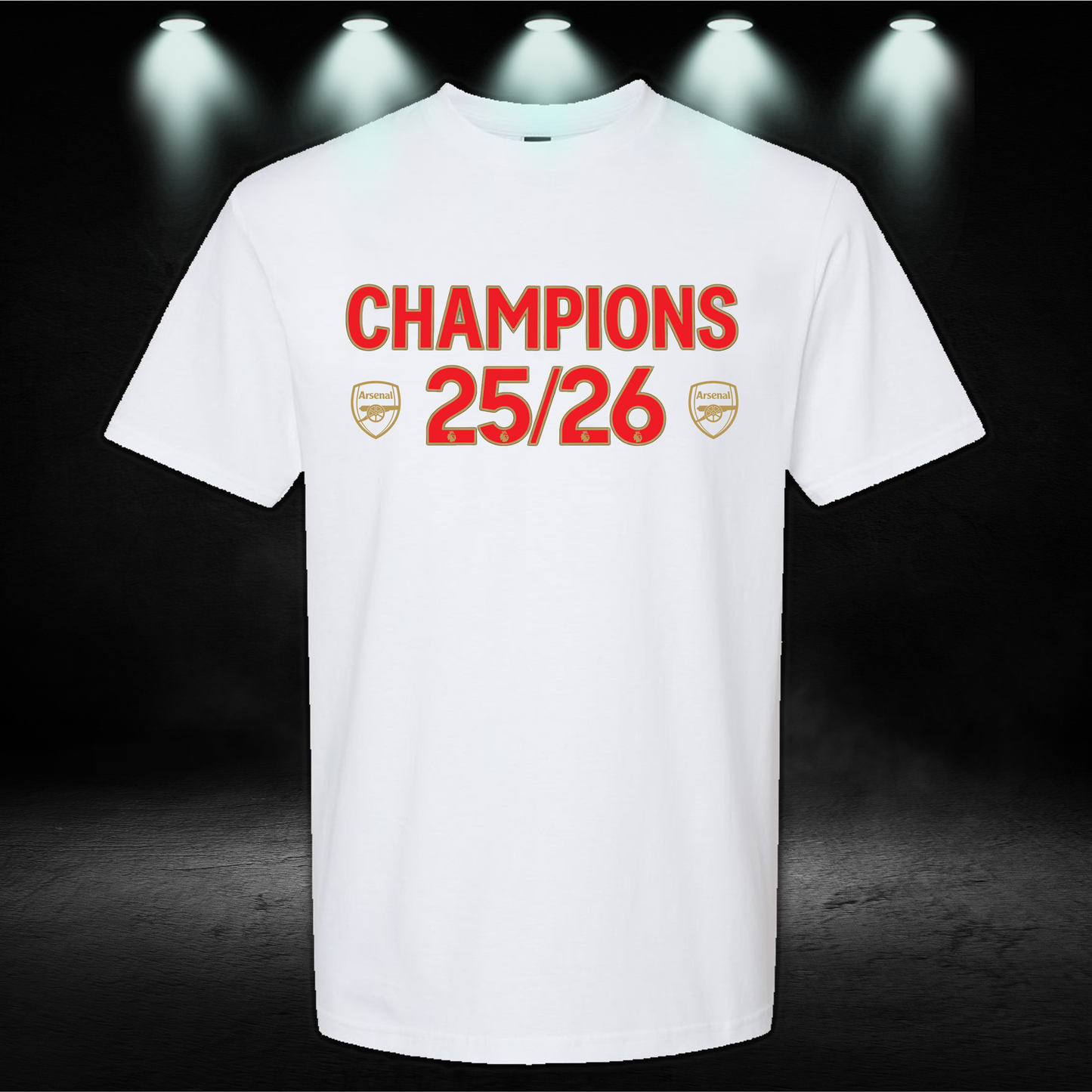 Arsenal premier league champions shirt