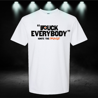 Puck Everybody Shirt - puck everybody flyers shirt - Funny Hockey Fan T-Shirt - Hockey Player Gift