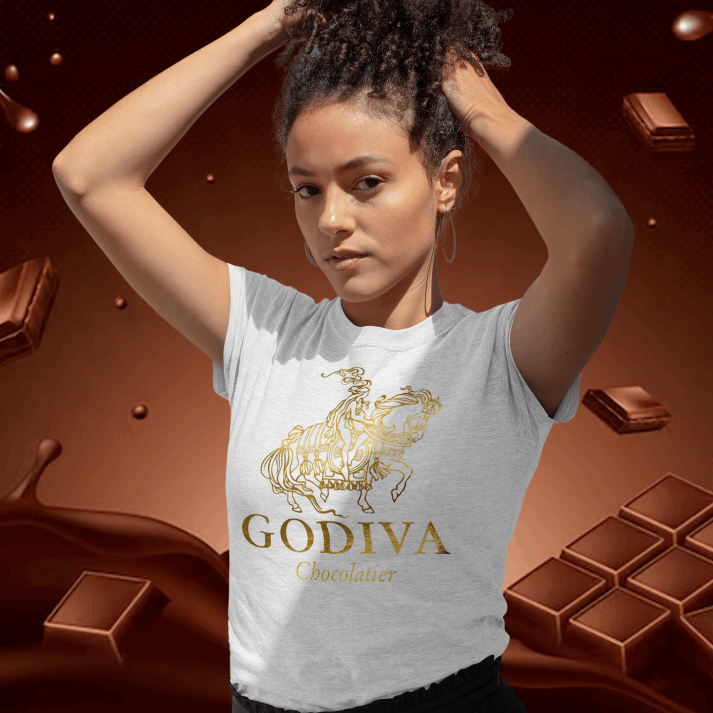 Godiva Shirt. Godiva Chocolatier T-Shirt, Godiva Sweatshirt, Godiva Hoodie