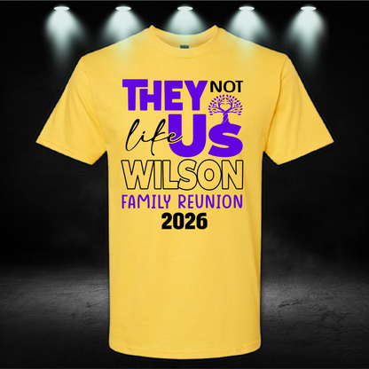 They Not Like Us Family Reunion Shirt | Matching Family Vacation Tee | Custom Family Gathering T-Shirt | Trendy Reunion Outfit