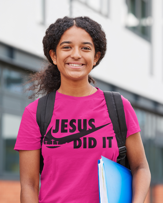 Jesus Did It T-Shirt, Sweatshirt, Hoodie - Wilson Design Group