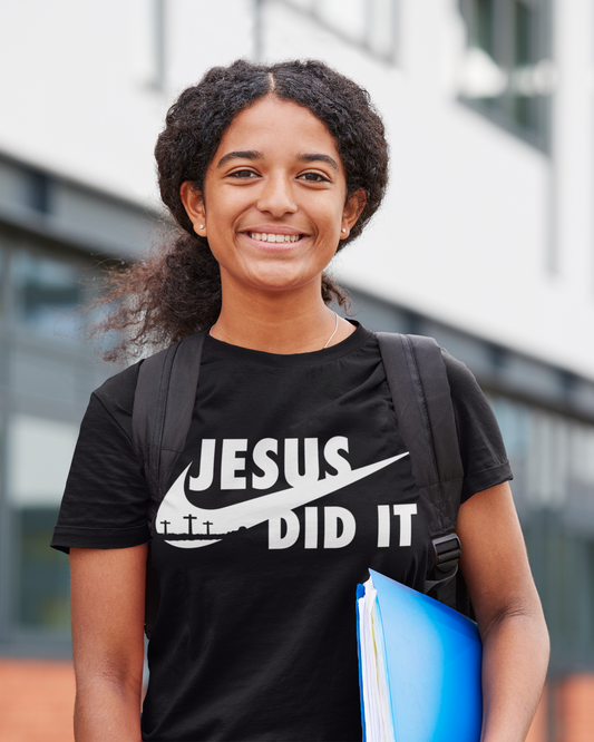 Jesus Did It T-Shirt, Sweatshirt, Hoodie - Wilson Design Group