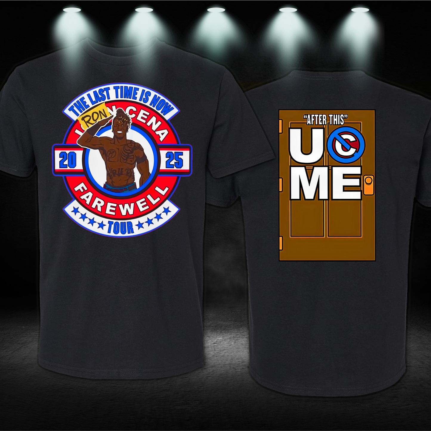 Ron Cena Shirt, Red R-Truth Ron Cena T-Shirt