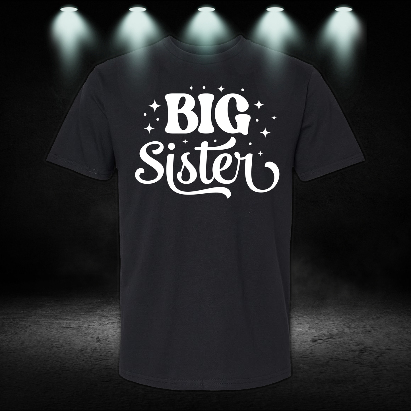 Big Sister Shirt for Toddler Girls and Adults - Pregnancy Announcement T-Shirt - Big Sis Tee for New Baby Reveal - Personalized Big Sister Gift - Promoted to Big Sister Outfit