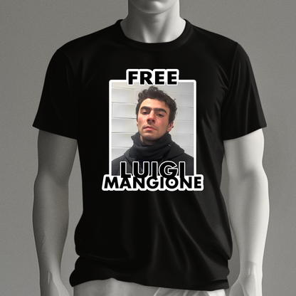 Luigi Mangione Shirt - Free Luigi Shirt - Wilson Design Group