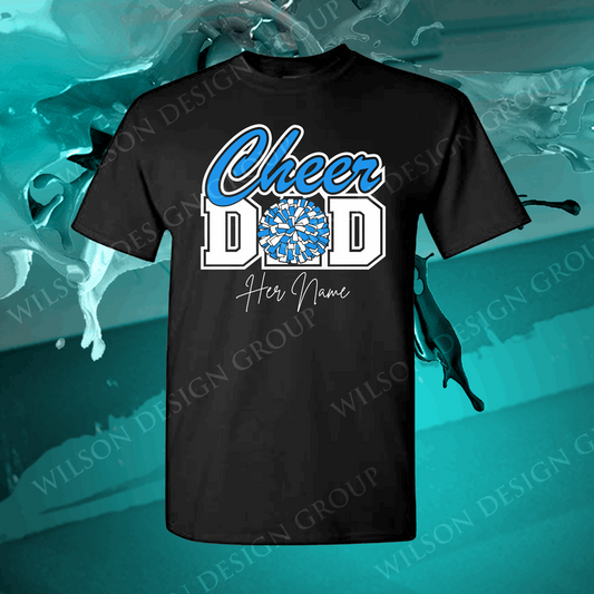 Cheer Dad T-Shirt - Wilson Design Group