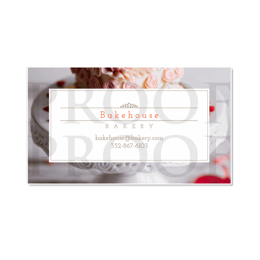 Cake Bakery Business Cards - Wilson Design Group