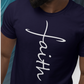 Faith Cross T Shirt, Bella Canvas Softstyle T-Shirt - Wilson Design Group