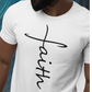 Faith Cross T Shirt, Bella Canvas Softstyle T-Shirt - Wilson Design Group