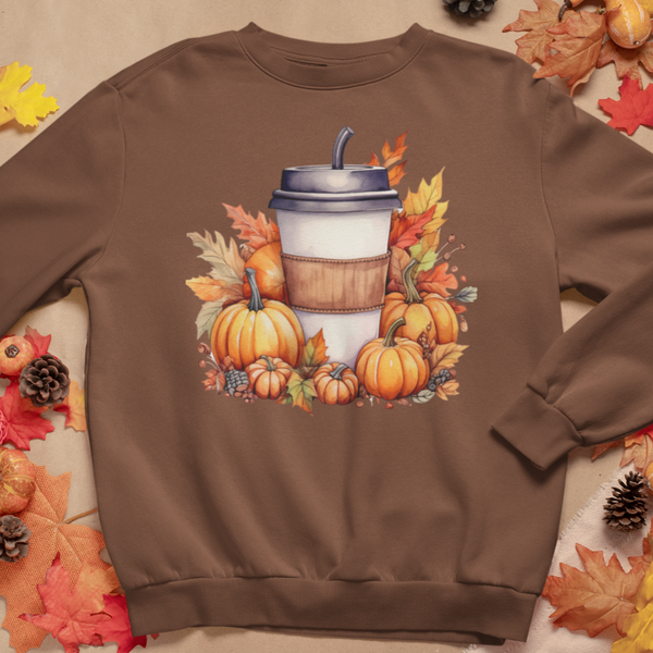 Pumkin Spice sweatshirt, Fall Sweatshirt - Wilson Design Group