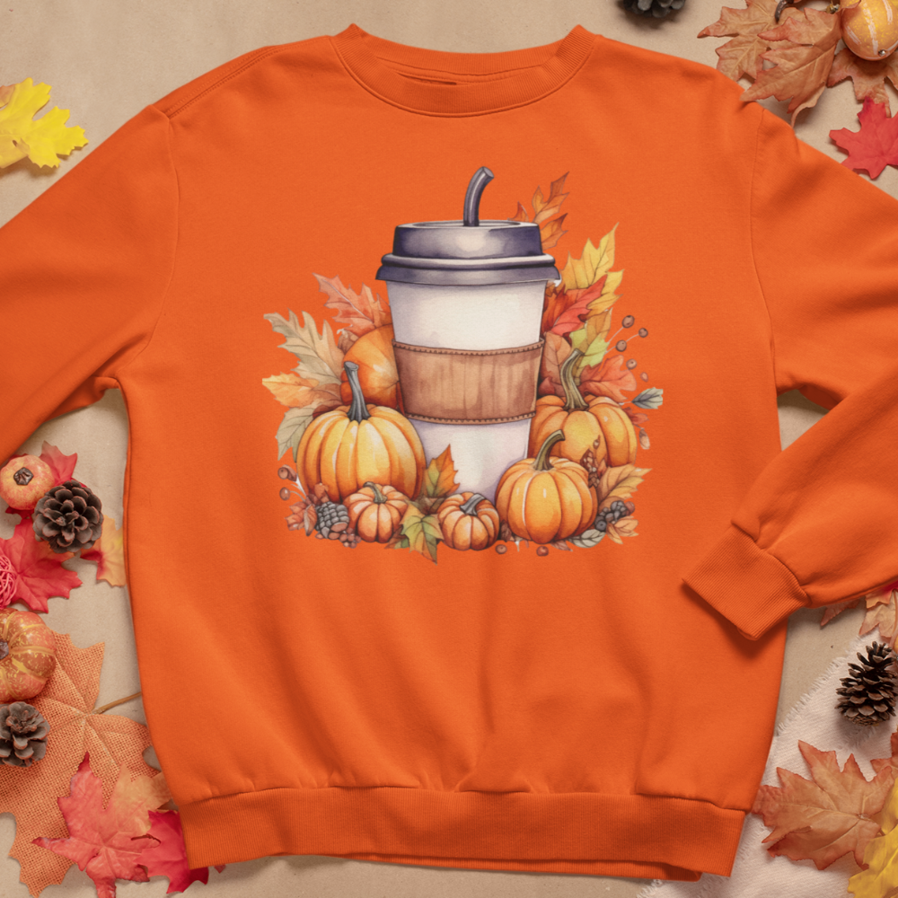 Pumkin Spice sweatshirt, Fall Sweatshirt - Wilson Design Group