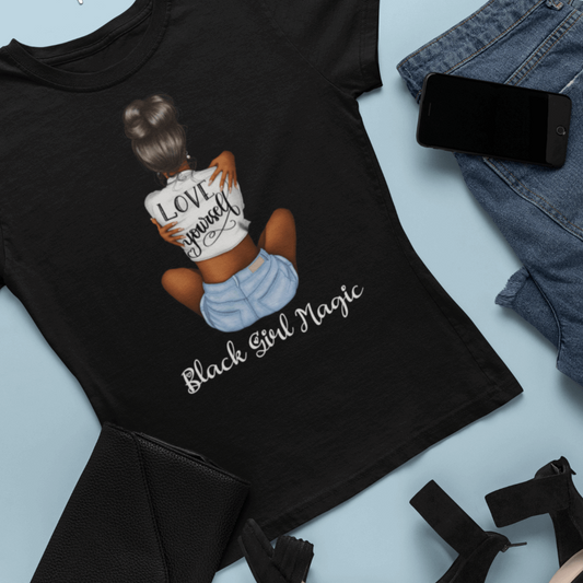 Black Girl Magic T shirt, black history shirt, black history month shirts - Wilson Design Group